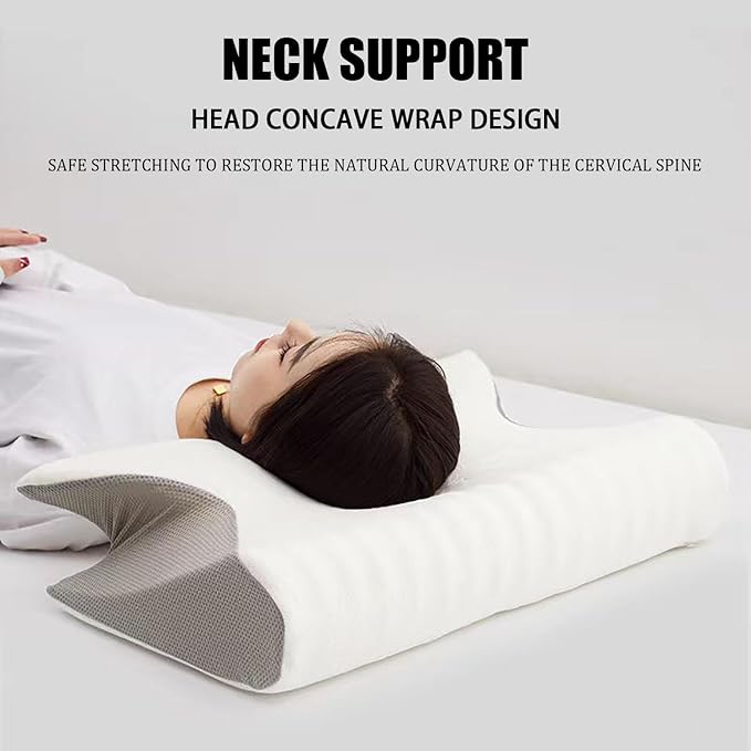 LEVORO™ Memory Foam Cervical Pillow