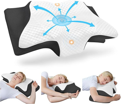 LEVORO™ Memory Foam Cervical Pillow