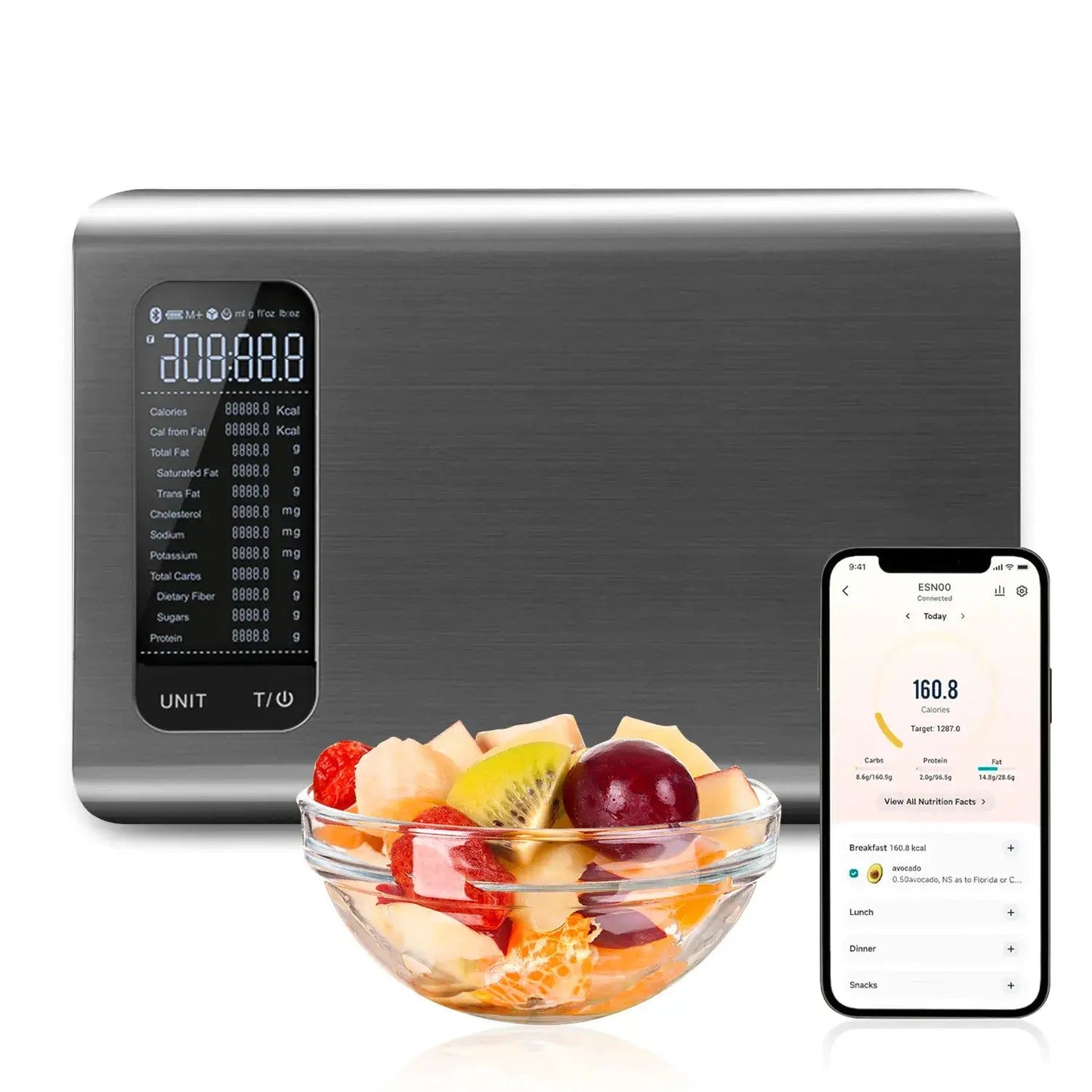 LEVORO™ Food Scale & Nutritional Calculator